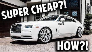 HOW AFFORDABLE IS THE ROLLS ROYCE WRAITH [upl. by Sawyere592]