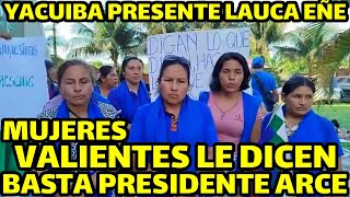 BARTOLINA SISA DE YACUIBA DICE ESTAN CANSADO DE HACER FILAS PARA COMPRAR PIDEN RENUNCIA PRESIDENTE [upl. by Weinstein763]