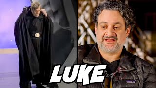 Luke Skywalker Mandalorian BTS Trailer Reaction [upl. by Llenor]