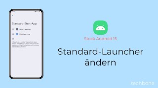 StandardLauncher ändern Android 15 [upl. by Anivol]