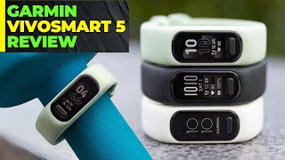 Garmin Vivosmart 5 review 2024 Affordable Fitness Tracker You Need [upl. by Gujral]