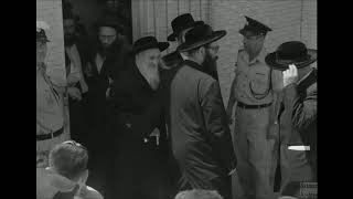 Historical Footage of Satmar Rebbe Rabbi Yoel Teitelbaum Ztquotl – 1965 in Israel [upl. by Say]