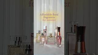 Affordable floral perfumes for summer  Lanvin Rituals Avon Lalique Yves Rocher fragrances [upl. by Carlee]