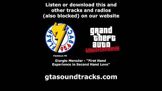 GTA Liberty City Stories  Flashback FM  Giorgio Moroder  quotFirst Hand Experience in Second Handquot [upl. by Cown894]