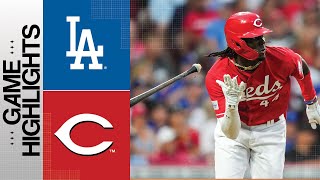 Dodgers vs Reds Game Highlights 6623  MLB Highlights [upl. by Wain]