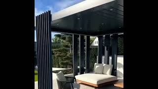 Stylish and Modern recreation area design Backyard 2024 vision backyardhome cozyhome cozyplace [upl. by Aserret77]