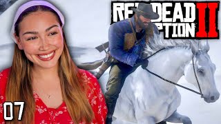 Taming the WHITE ARABIAN and More BOUNTY HUNTING  Red Dead Redemption 2 7 [upl. by Carita101]