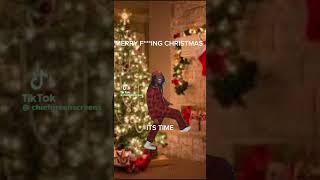 MERRY FING CHRISTMAS at the time this is posted it will be midnight for me fypシ゚ christmas [upl. by Marcella]