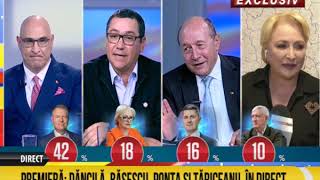 Scandal între Ponta și Dăncilă la RTV [upl. by Berkeley]