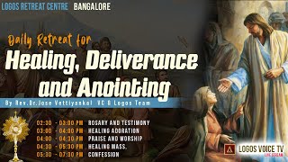 Daily Retreat for Healing Deliverance and Anointing  11  November 2024  Logos Retreat Centre [upl. by Shafer]