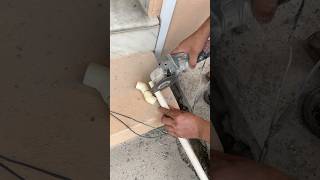 Cpvc pipe cutting simple tips and trick \ trick pipe cut \ pipe cutting idea \ best simple tips cut [upl. by Yenaled]