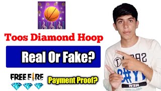 Toos Diamond Hoop Real or Fake  Toos Diamond Hoop Payment Proof  Toos Diamond Hoop Free Fire [upl. by Dorran963]