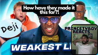 Princetyboy reacts Sidemen Weakest Link Folabi Edition [upl. by Pero]