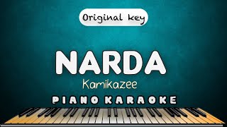 NARDA  Kamikazee  HQ PIANO KARAOKE VERSION [upl. by Mayda]