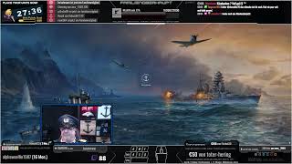 World of Warships Bayard  Cappen oder kiten [upl. by Holleran608]