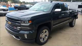 2017 Chevrolet Silverado 1500 LTZ Z71 62L V8 Double Cab Overview w COLD START amp IDLE [upl. by Philbin]