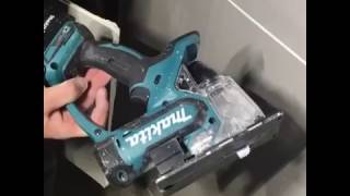 Quick Demo Makita DSD180Z 18V Cordless Drywall Cutter [upl. by Pier578]