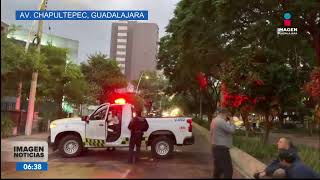 Caos vial en Av Chapultepec GDL  Noticias GDL con Ricardo Camarena [upl. by Atalayah]