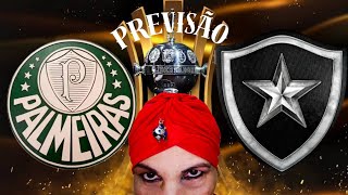 Palmeiras x Botafogo  Previsão para as oitavas de final da libertadores da América 2024 [upl. by Haliehs645]