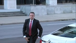 Jared Fogle enters the federal courthouse [upl. by Hardan620]