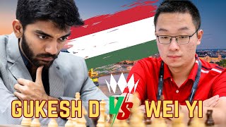 Gukesh Dancing Knights  Match of the Year  India vs China  Chess Olympiad Budapest 2024 [upl. by Enair]