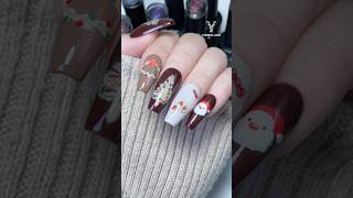 Easy way to make Christmas tree🎄 Click the link in the bio to shop yokefellow nails nailart [upl. by Lilian435]