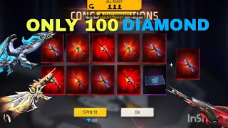 free fire new evo gun event 100 diamond spin all Evo gun claim freefire ko mani gaming evo gun [upl. by Leikeze]