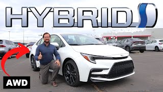 2024 Toyota Corolla Hybrid AWD Better Than A Prius [upl. by Aneekat]