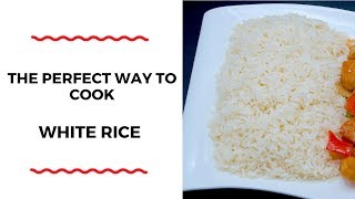 THE PERFECT WAY TO COOK WHITE RICE  RICE SERIES  ZEELICIOUS FOODS [upl. by Gilberta]