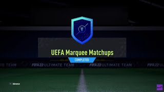 FIFA 22 SBC  UEFA MARQUEE MATCHUPS  BORUSSIA DORTMUND V AJAX  NO LOYALTY CHEAP [upl. by Ardnaxila]