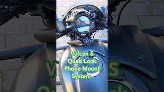 Kawasaki Vulcan S Mods amp upgrades Quad lock phone mount bikelife vlog shorts motovlog [upl. by Olympium]