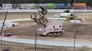 Skagit Speedway monster truck show 2023 [upl. by Eciuqram]