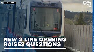 BellevueRedmond 2 Line premiere raises questions about Seattle connection timeline [upl. by Ylebmik569]