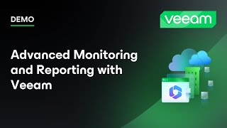 Advanced Monitoring and Reporting with Veeam  Demo [upl. by Carena]