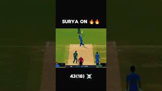 Surya 360° batting highlightsurya kumar yadav 43 run only 18 ball vs Pakistan India vs pak rc24 [upl. by Sunev367]