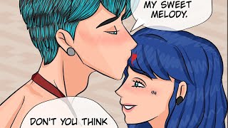 TWINS GENDER GAME  Miraculous Ladybug Comic Dub [upl. by Enyallij]