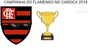 CAMPANHA DO FLAMENGO NO CARIOCA 2024 [upl. by Gentry664]