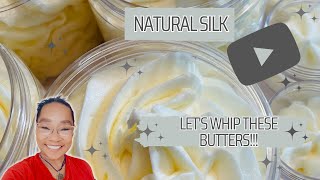 Crafting the Silky Natural Silk Whipped Body Butter  DIY Elegance WhippedBodyButter DIYBeautyquot [upl. by Aicirtal]