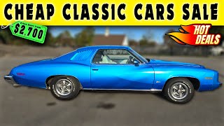 Chasing Legendary Classics 15 Classic Cars SALE Under Budget [upl. by Simson]