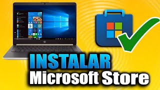 Instalar Microsoft Store en Windows 10 [upl. by Macegan222]