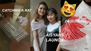 VLOG  AISYAH FELL DOWN CATCHING RATS  MANNEQUIN CHALLENGE IRL [upl. by Imhsar]