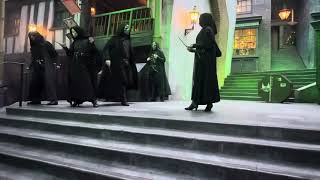 Death Eater’s entrance during HHN33 [upl. by Glori]