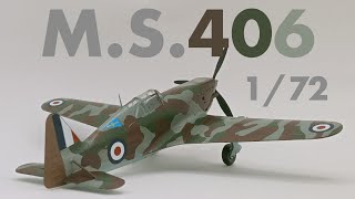 Hobby2000s 172 Morane  Saulnier MS406 Full Build [upl. by Eecram]