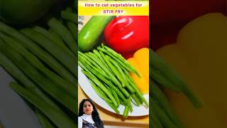 Part1 Preparing vegetables for STIR FRY youtubeshorts asmr healthy cooking shorts trending [upl. by Goeselt]