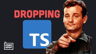 Big projects are ditching TypeScript… why [upl. by Athallia]