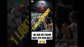 Upcoming 34 update me and my friend wait for New bugs bgmi pubg pubgfunny wtf newupdate viral [upl. by Jaala]