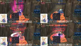 Alter S VS Ulforce X VS Minervamon X VS Beelzemon X EDG  Dungeon [upl. by Emmerie40]