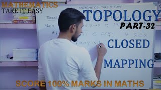 Topology Closed mapping continuity and homeomorphism  Mathematics for MA Msc by Vibhor tyagi [upl. by Crystal957]