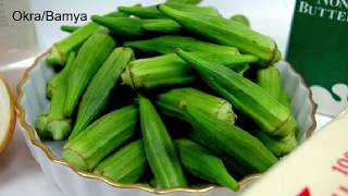 How To Cook BamyaOkra  The Afghan Style [upl. by Theresa752]