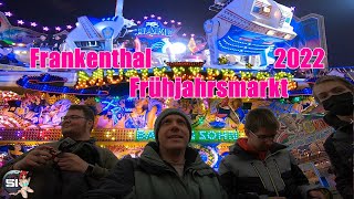 SpeedVlog 001  Frankenthal Frühjahrsmarkt 2022  Rundgang amp Impressionen [upl. by Zullo]